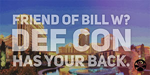 DEF CON Friends of Bill w. image